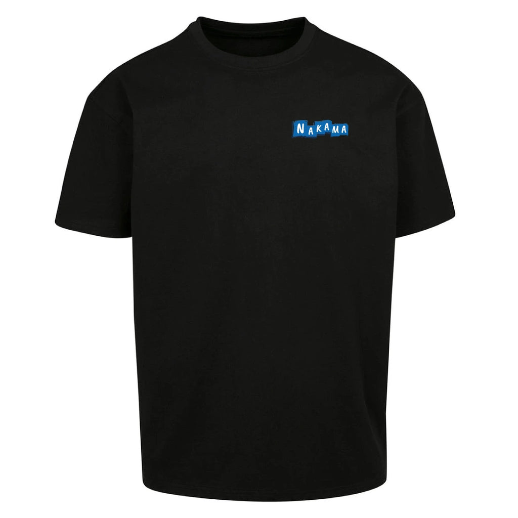 Camiseta Negra Oversize Unisex Nakama