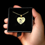 Collar Corazón Personalizado de Acero Inoxidable