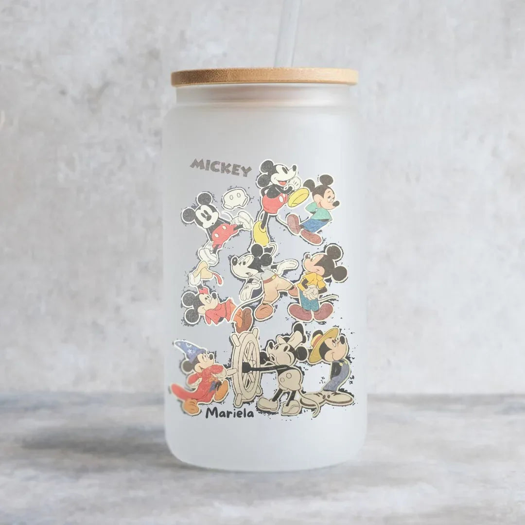 Vaso personalizado Micky Mouse